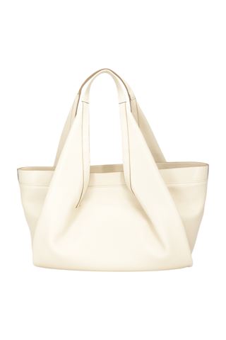Borsa in pelle colore panna. GIANNI CHIARINI | 11296-MARBLE